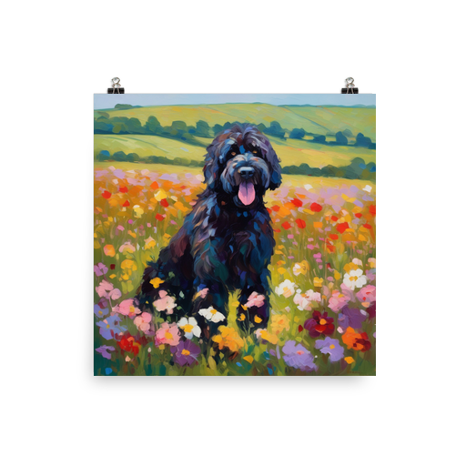 PugMug Custom Portuguese Water Dog Poster