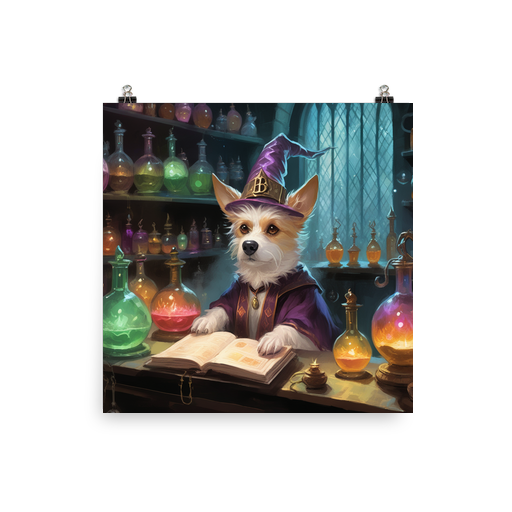 PugMug Custom Luna Poster