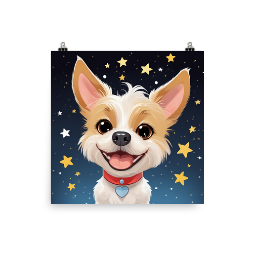 PugMug Custom Luna Poster