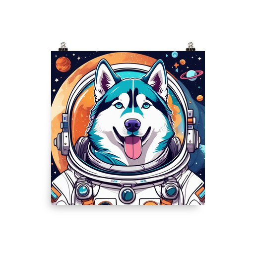 PugMug Custom Siberian Husky Poster
