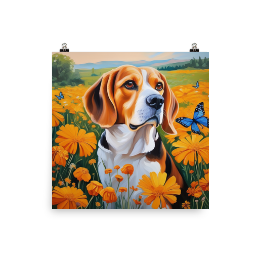 PugMug Custom Beagle Poster