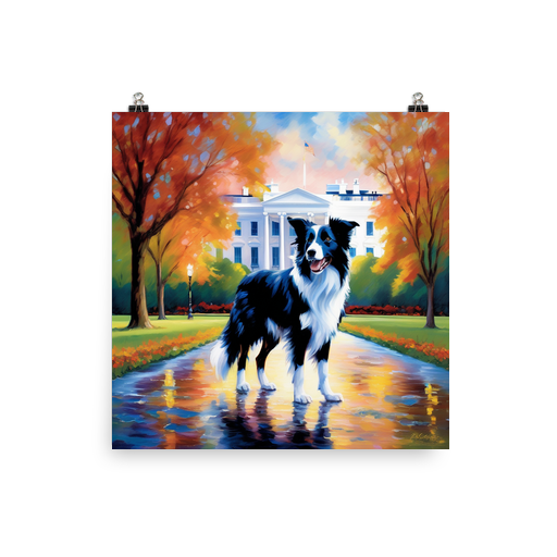 PugMug Custom Border Collie Poster