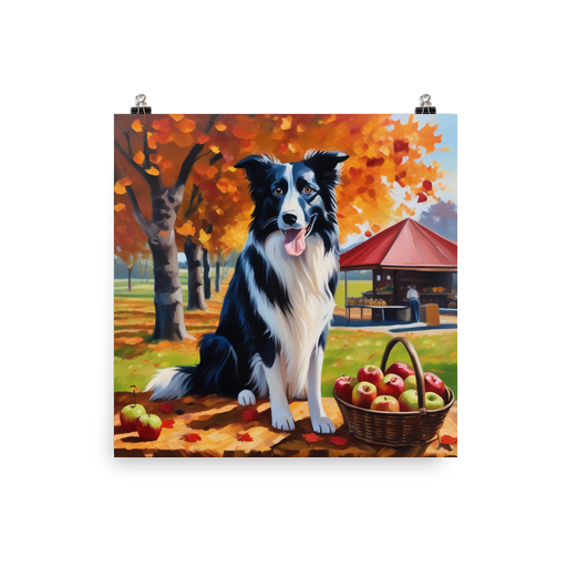 PugMug Custom Border Collie Poster