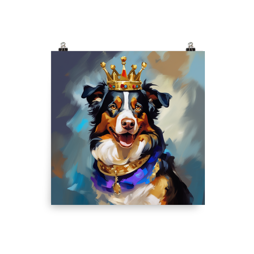 PugMug Custom Miniature American Shepherd Poster