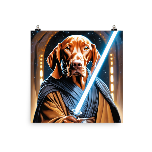 PugMug Custom Vizsla Poster