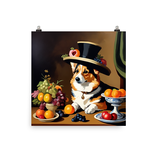 PugMug Custom Pembroke Welsh Corgi Poster