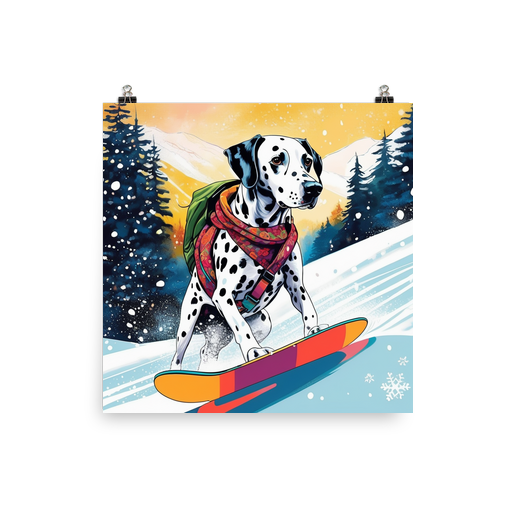 PugMug Custom Dalmatian Poster