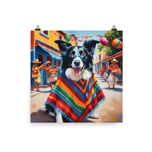 PugMug Custom Border Collie Poster