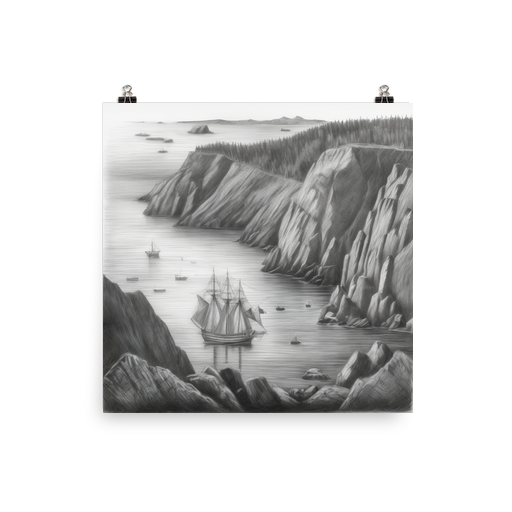 PugMug Custom Newfoundland Poster