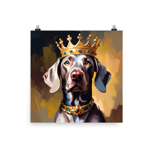 PugMug Custom Weimaraner Poster