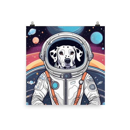 PugMug Custom Dalmatian Poster