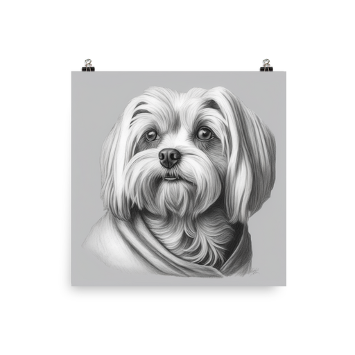 PugMug Custom Maltese Dog Poster