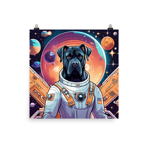 PugMug Custom Cane Corso Poster