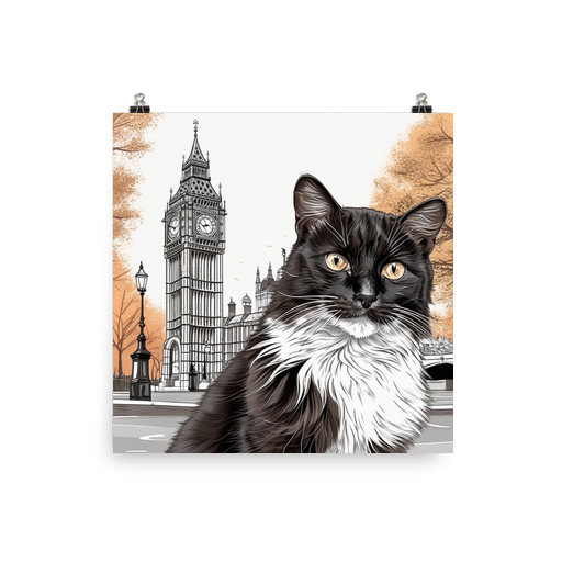 PugMug Custom Peerie Poster