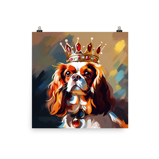 PugMug Custom Cavalier King Charles Spaniel Poster