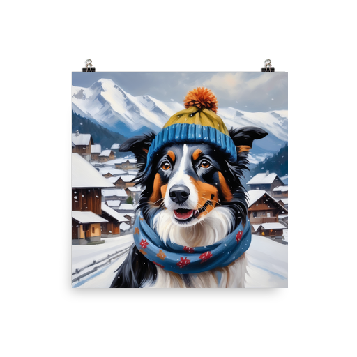 PugMug Custom Border Collie Poster