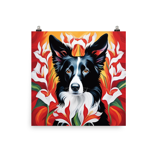 PugMug Custom Border Collie Poster