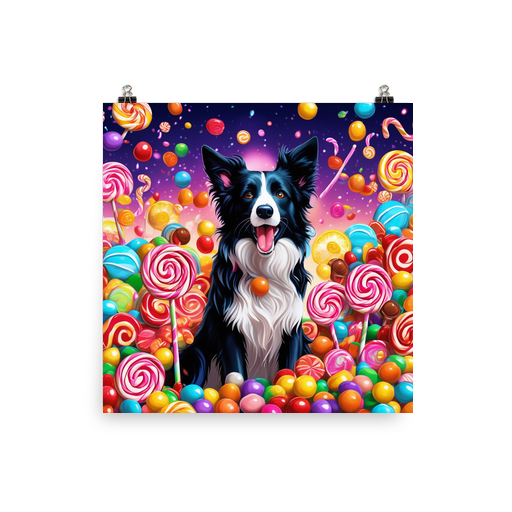 PugMug Custom Border Collie Poster