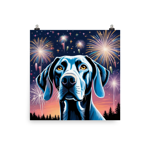 PugMug Custom Weimaraner Poster