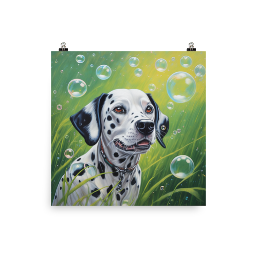 PugMug Custom Dalmatian Poster