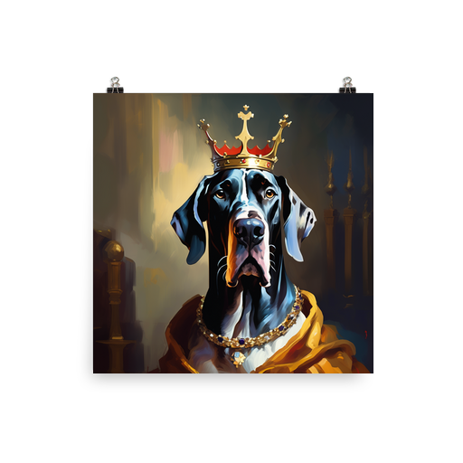 PugMug Custom Great Dane Poster