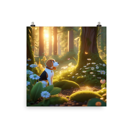 PugMug Custom Beagle Poster