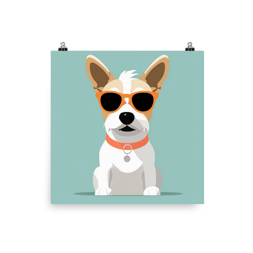 PugMug Custom Luna Poster