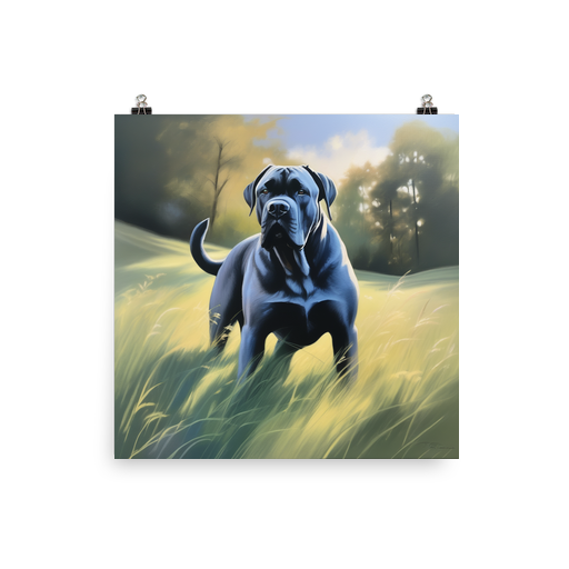 PugMug Custom Cane Corso Poster