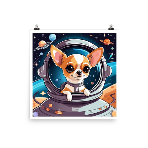 PugMug Custom Chihuahua Poster