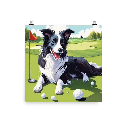 PugMug Custom Border Collie Poster