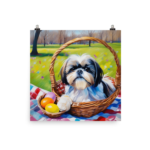PugMug Custom Shih Tzu Poster