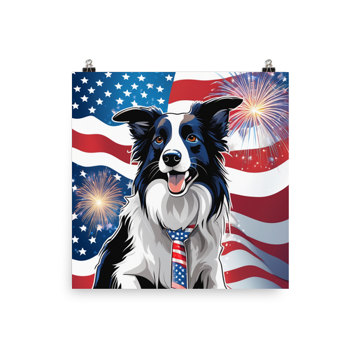 PugMug Custom Border Collie Poster