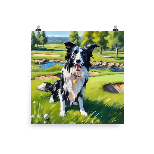 PugMug Custom Border Collie Poster
