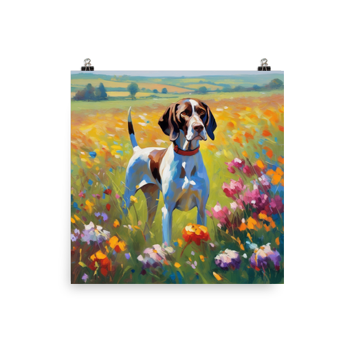 PugMug Custom Pointer Dog Poster