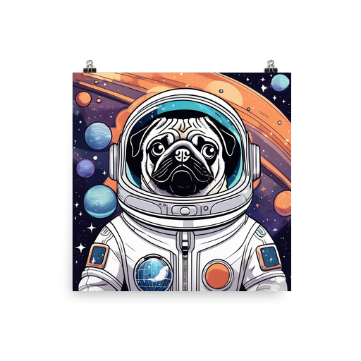 PugMug Custom Pug Poster