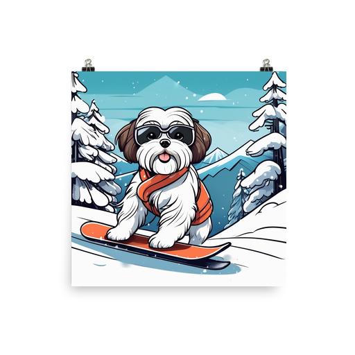 PugMug Custom Shih Tzu Poster