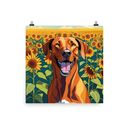 PugMug Custom Rhodesian Ridgeback Poster