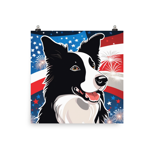 PugMug Custom Border Collie Poster