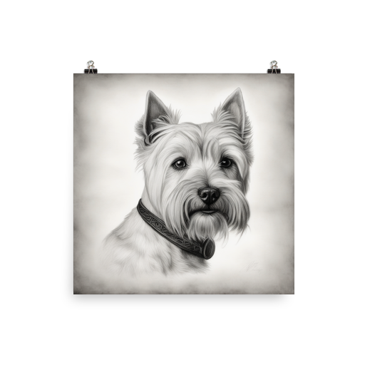 PugMug Custom West Highland White Terrier Poster