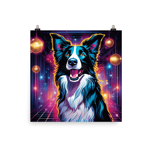 PugMug Custom Border Collie Poster