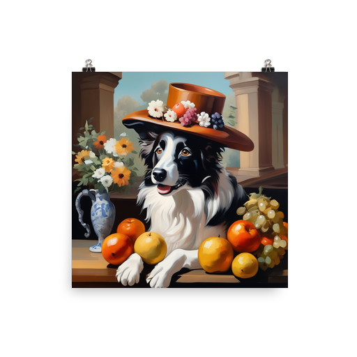 PugMug Custom Border Collie Poster