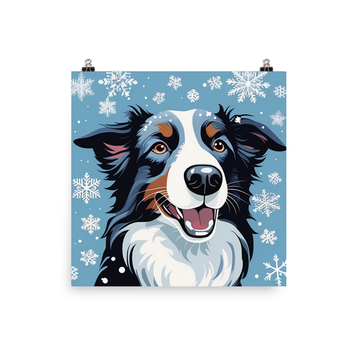 PugMug Custom Border Collie Poster