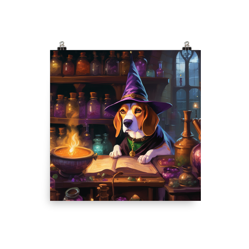 PugMug Custom Beagle Poster