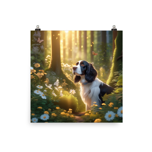 PugMug Custom English Springer Spaniel Poster