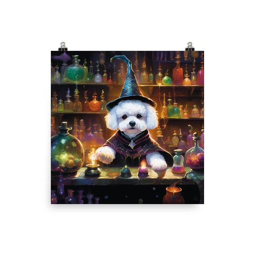 PugMug Custom Bichons Frise Poster