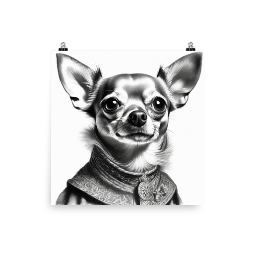 PugMug Custom Chihuahua Poster