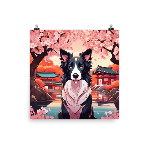 PugMug Custom Border Collie Poster