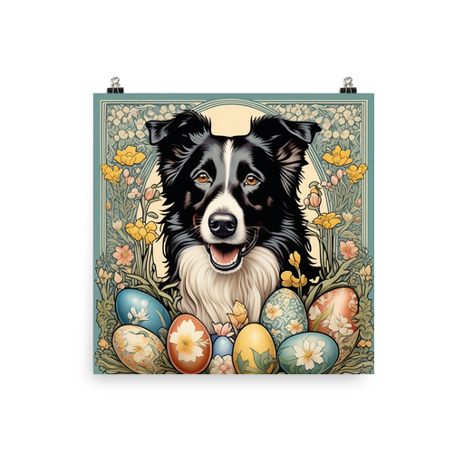 PugMug Custom Border Collie Poster