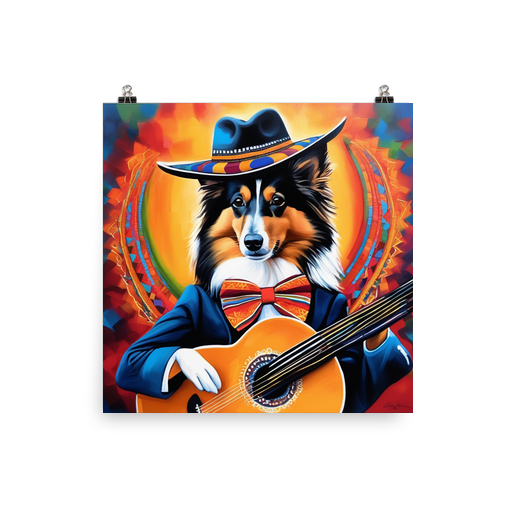 PugMug Custom Shetland Sheepdog Poster