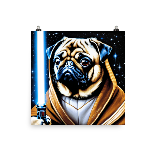 PugMug Custom Pug Poster